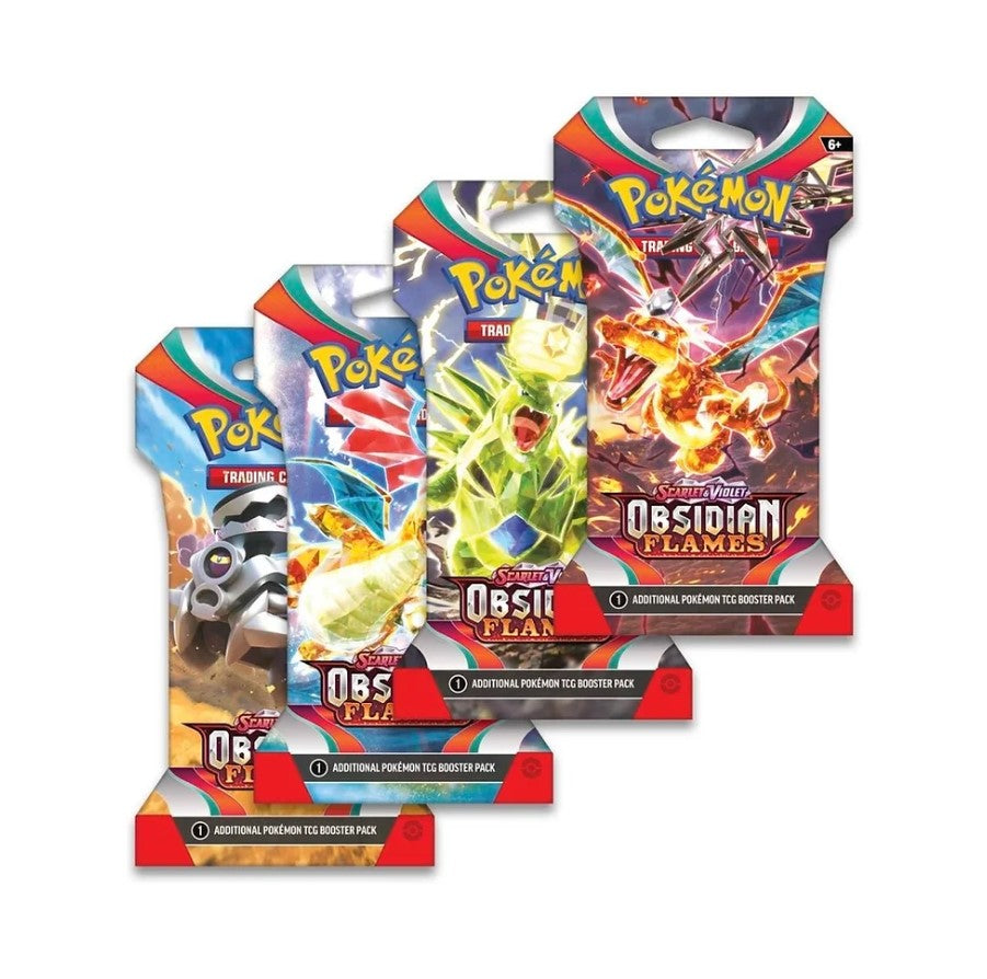 Pokemon: Scarlet & Violet - Obsidian Flames - Sleeved Booster Pack