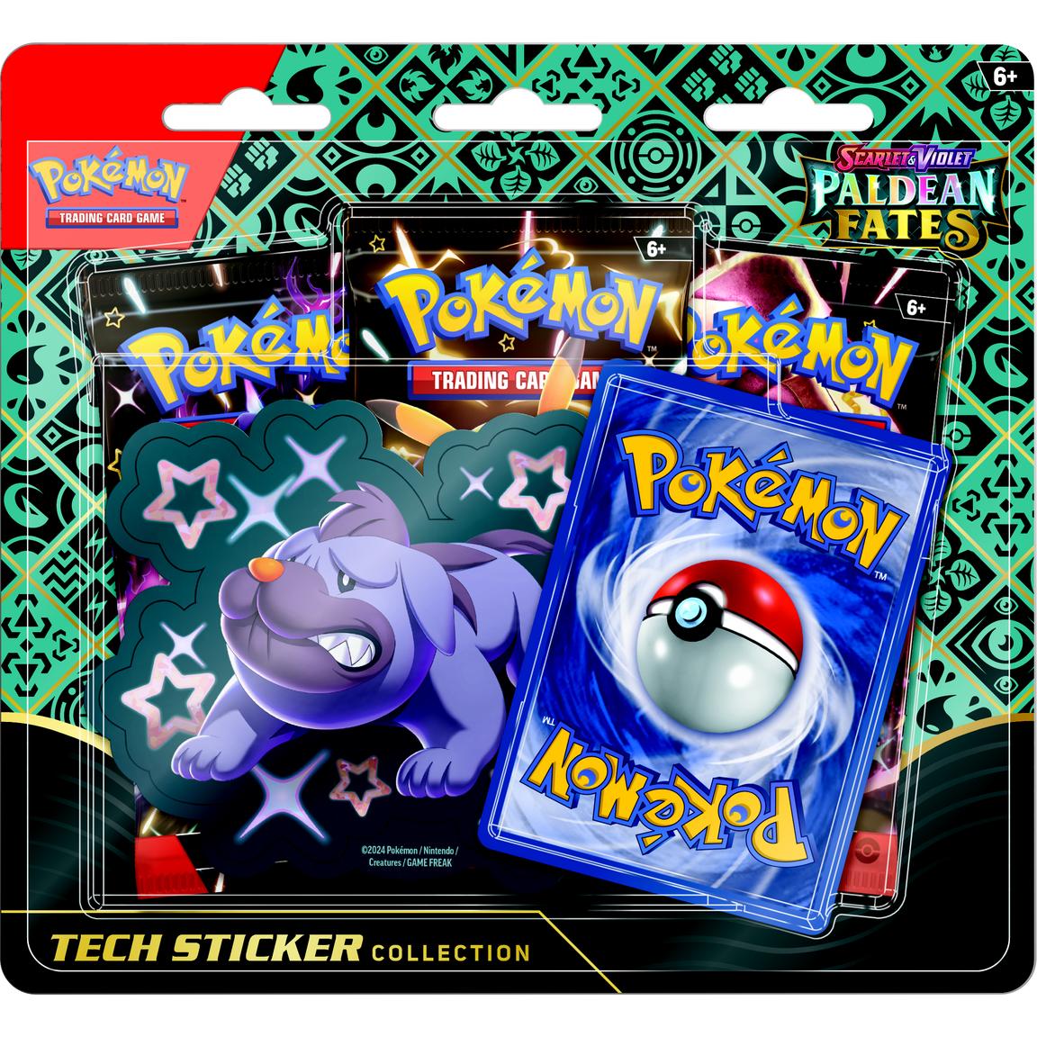 Pokemon Trading Card Game: Paldean Fates Tech Sticker Collection