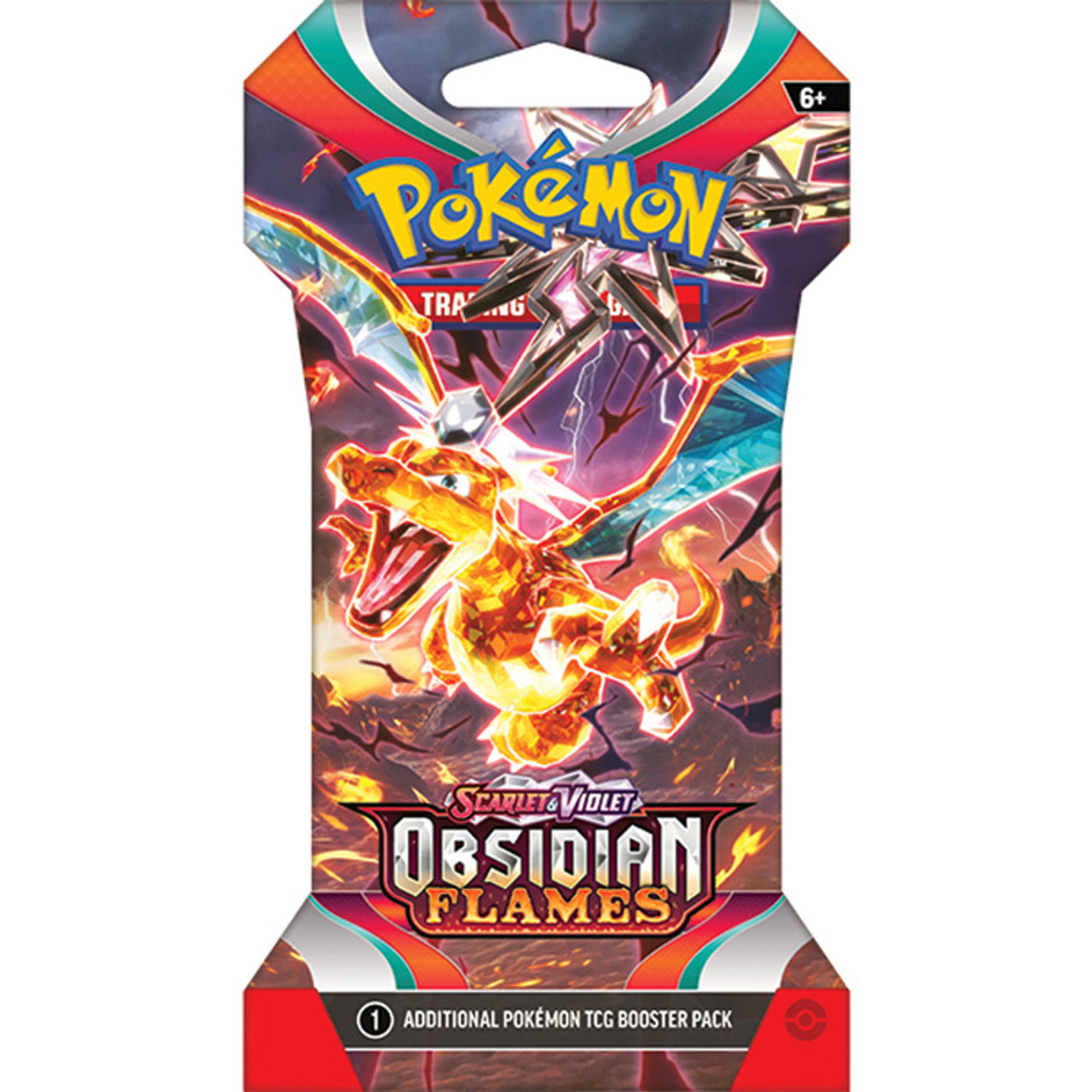 Pokemon: Scarlet & Violet - Obsidian Flames - Sleeved Booster Pack