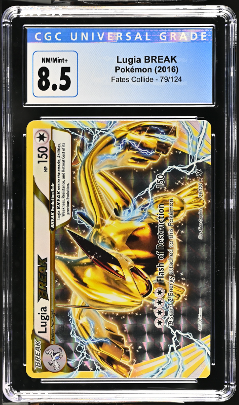 amazon gold pokemon cards Lugia BREAK - Fates Collide - 79/124